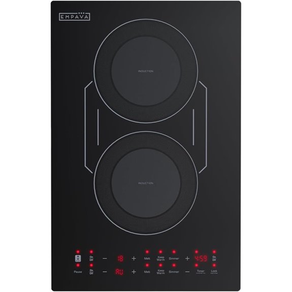 Empava Dual Induction Cooktop with 2 Burners