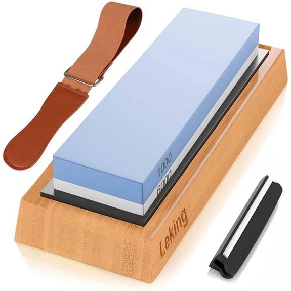 Leking Dual Grit Knife Sharpening Stone Set