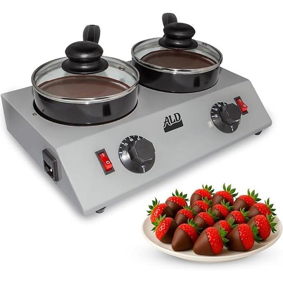 ALDKitchen Chocolate Melting Pot with Dual Tanks