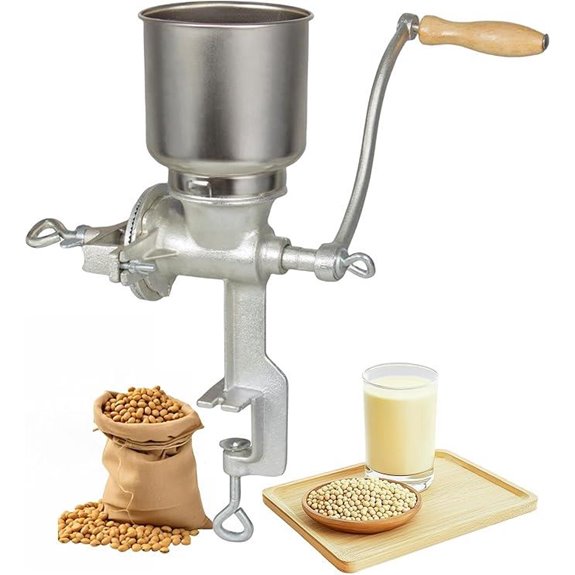 Heavy Duty Cast Iron Grain & Coffee Grinder