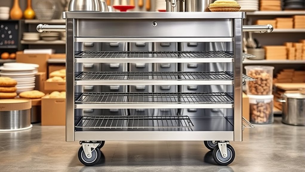 durable mobile spacious safe