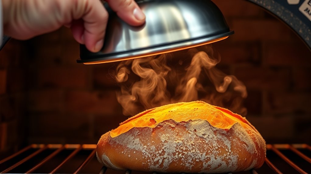 early moisture enhances crust