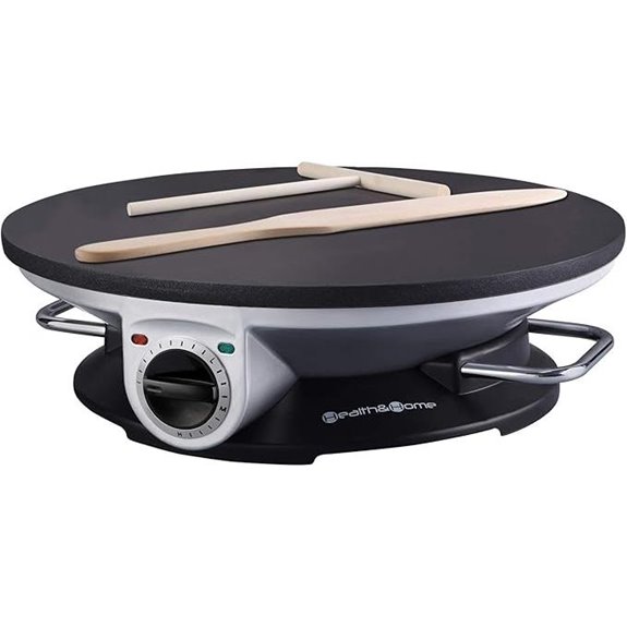 No Edge Crepe Maker & Electric Griddle