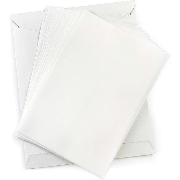 Wafer Paper Edible Printer Sheets 12 Pack 8.5x11