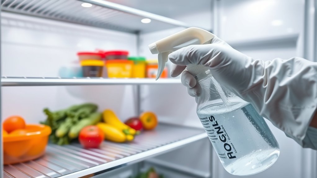 effective gentle fridge cleaning