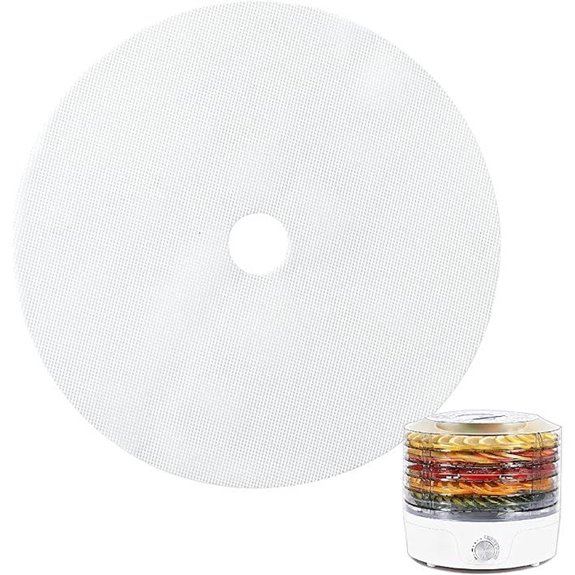 8 Pack Silicone Dehydrator Sheets for Fruits and Veggies