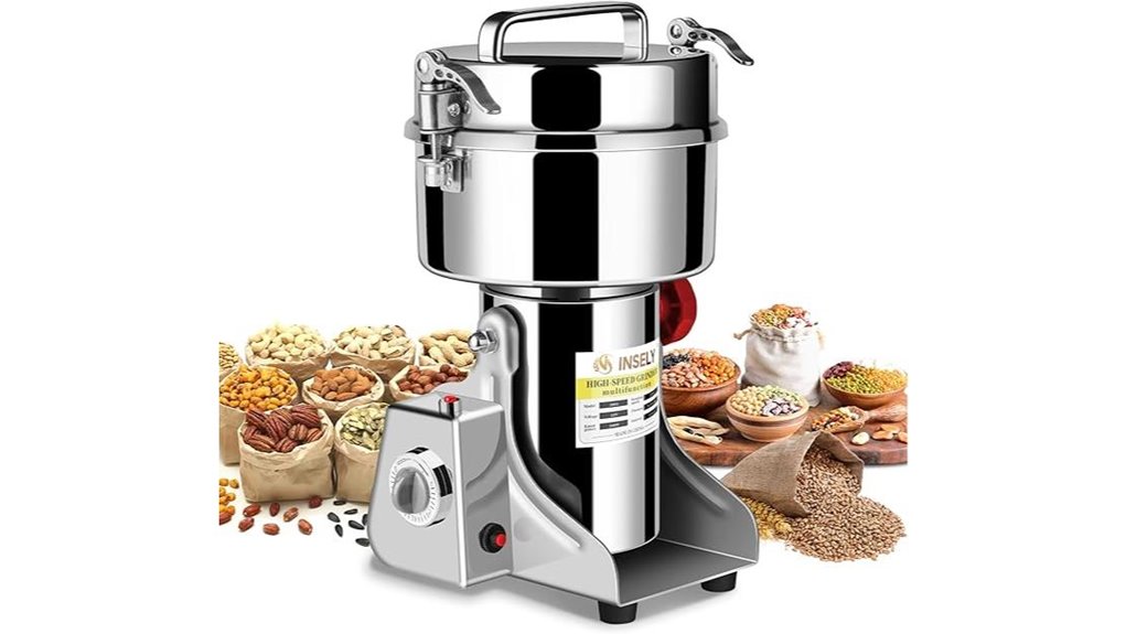 electric 1000g grain mill