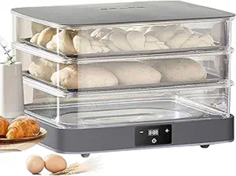 40L Electric Bread Proofing Box with Temperature & Humidity