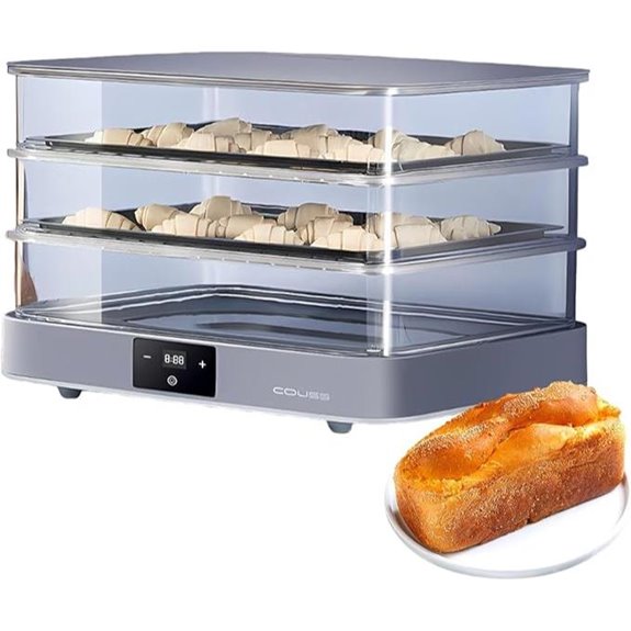 Electric Bread Proofer with Humidity & Temperature Control