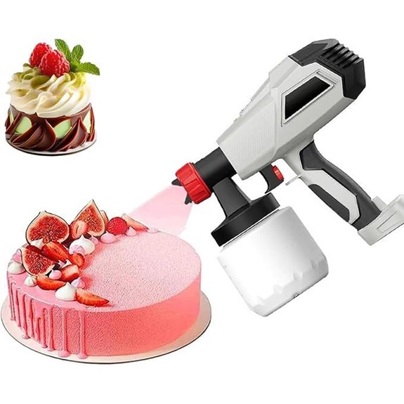 Chocolate Spray Gun - 500W Electric Cake Airbrush