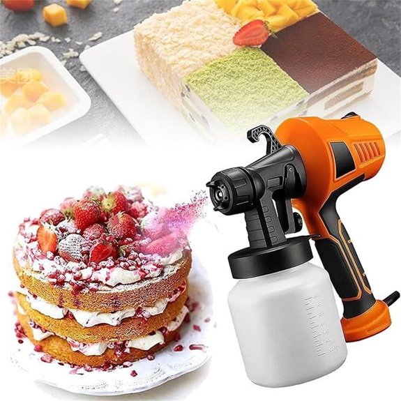 Electric Chocolate Spray Gun for Cake Decorating