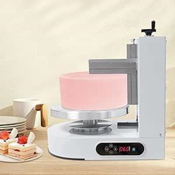 Electric Cake Decorating Machine with LCD Display