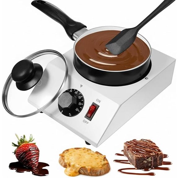 ROCEEI Electric Chocolate Melting & Tempering Machine