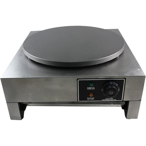 Commercial Electric Crepe Maker with Batter Spreader
