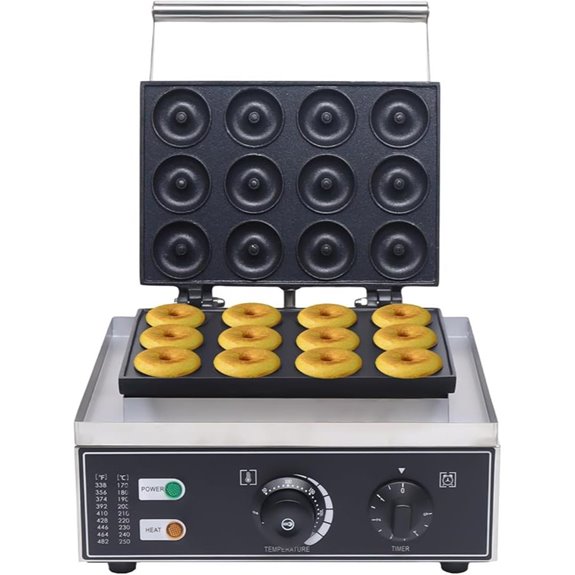 Electric Donut Maker Machine with 12 Compartments