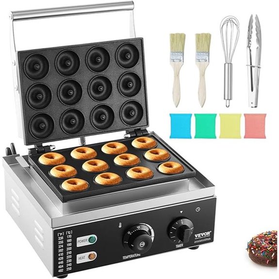 VEVOR Electric Donut Maker with 12 Holes