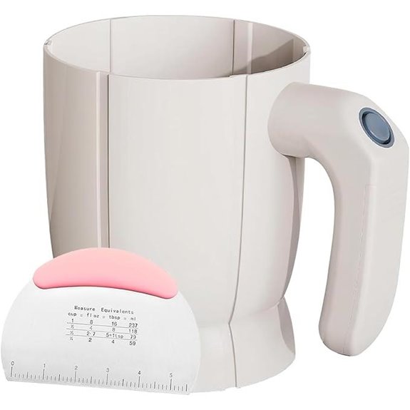 Electric Flour Sifter with Dough Scraper