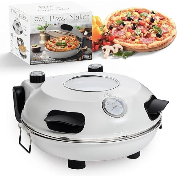 Cook With Color Electric Indoor Pizza Oven