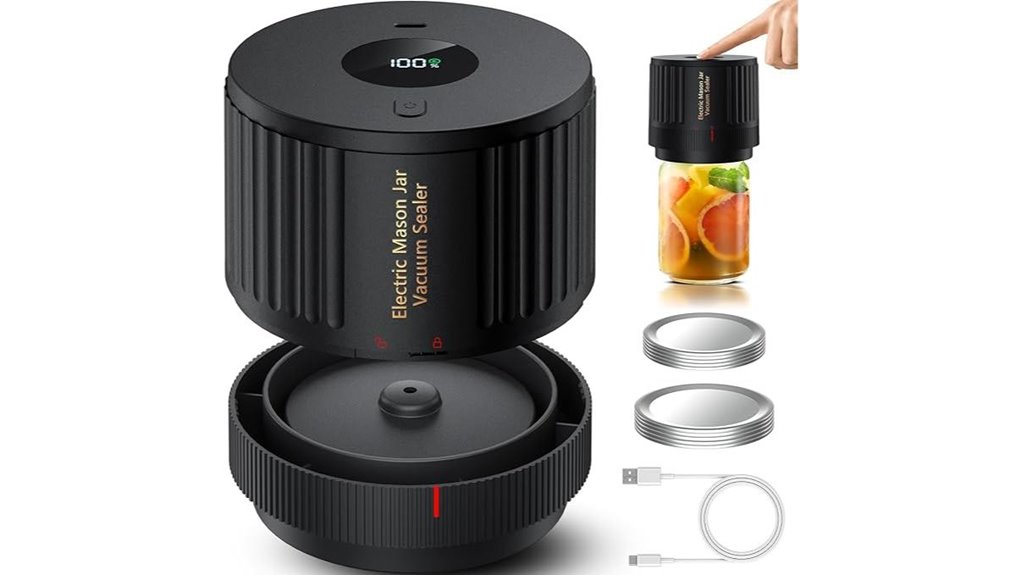 electric jar sealer kit