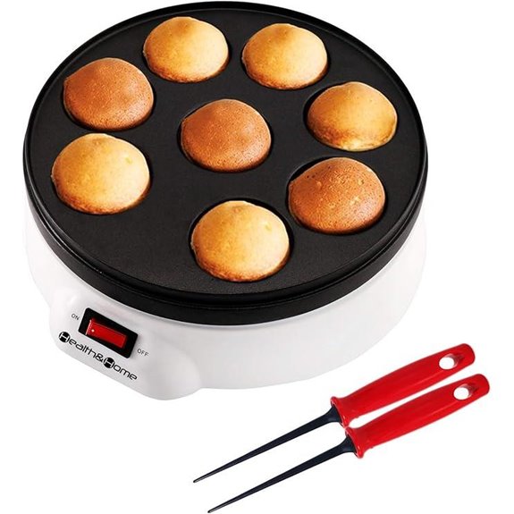 Electric Takoyaki Octopus Pan with Nonstick Coating