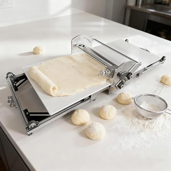 Electric Dough Sheeter for Pastry and Pizza
