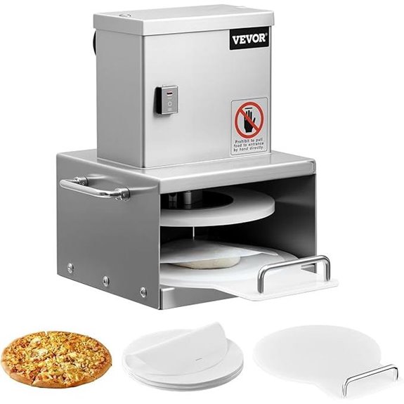 VEVOR Electric Pizza Dough Press Machine