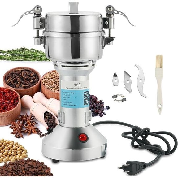 MYFULLY Electric Grain Mill Grinder for Spices