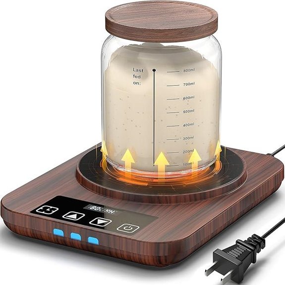 Electric Sourdough Starter Warmer with Thermostat