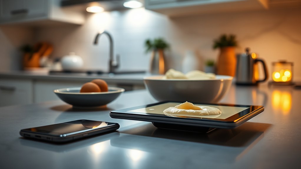 electronic devices unintentionally warm dough