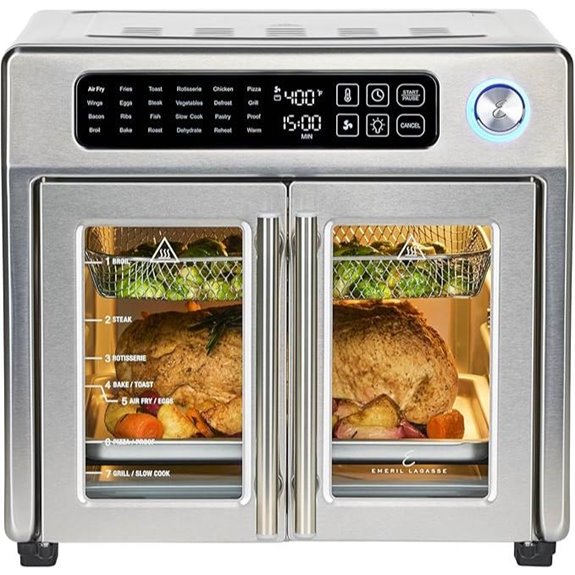 Emeril Lagasse 24-Function French Door Air Fryer Oven