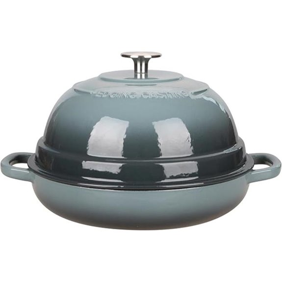Enameled Cast Iron Dutch Oven for Baking Bread