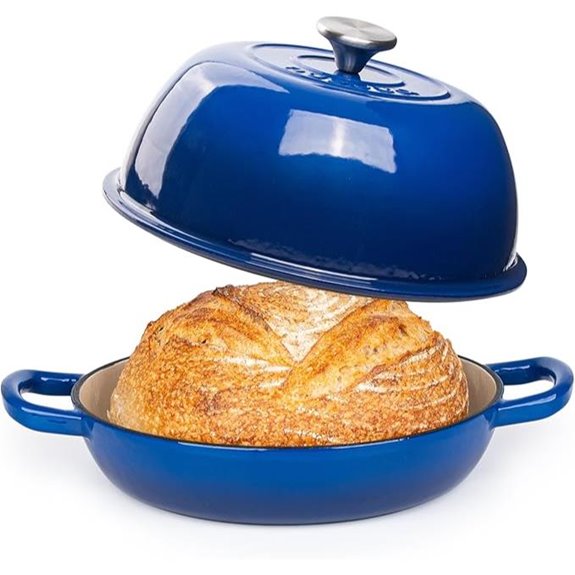 Nuovva Enamelled Cast Iron Dutch Oven 6 Qt