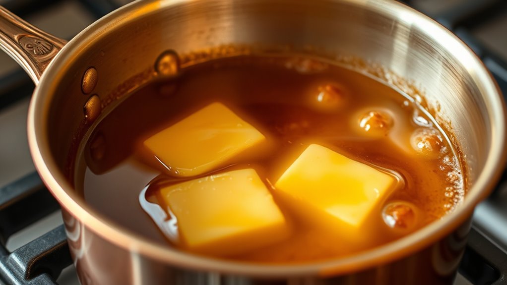 enhance flavor with browned butter