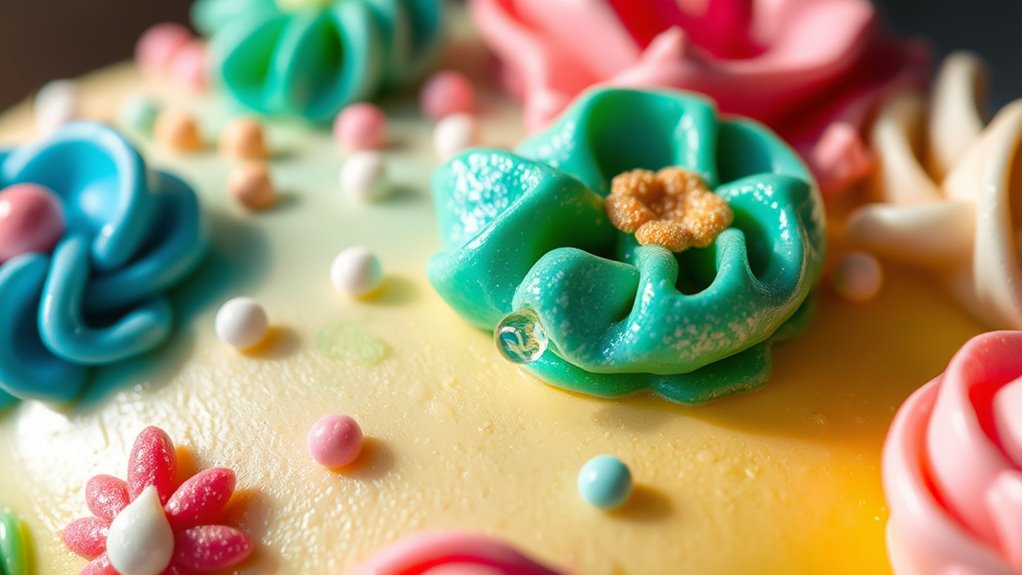 ensure decorations are dry