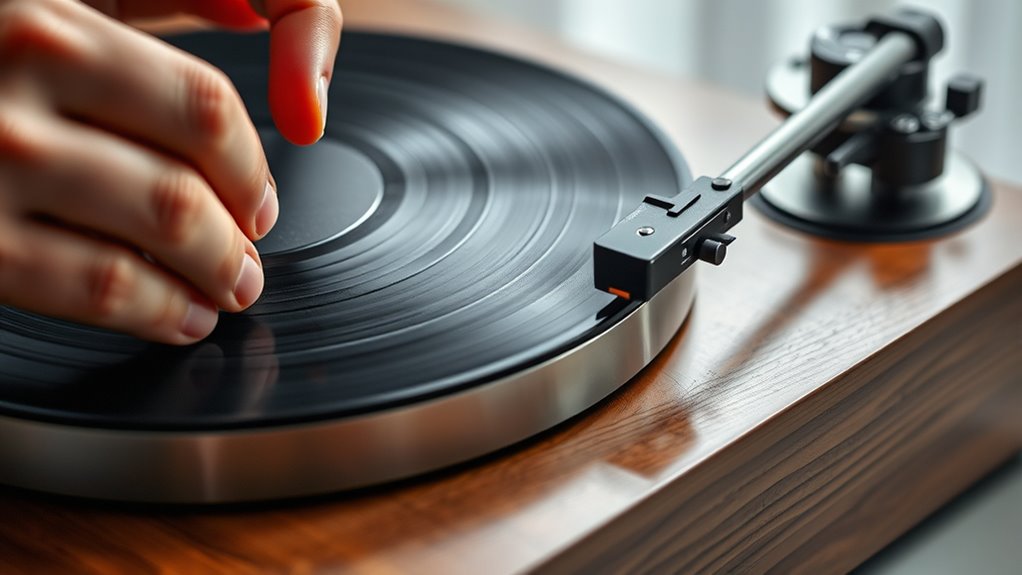 ensure proper turntable setup