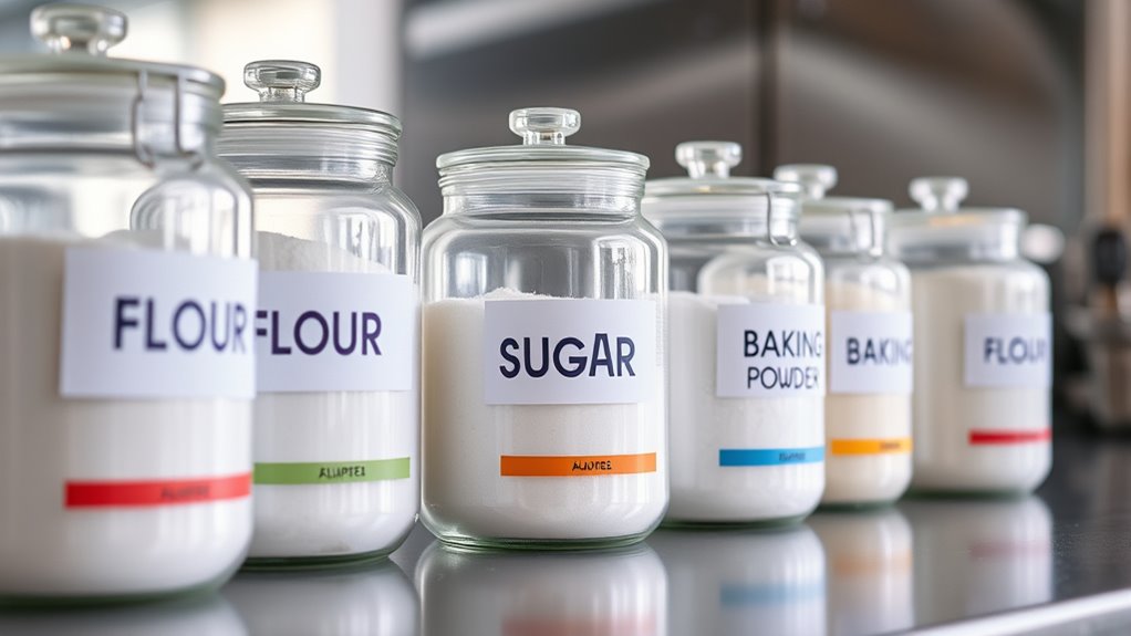 essential baking label details