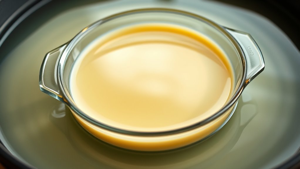 even heat prevents curdling