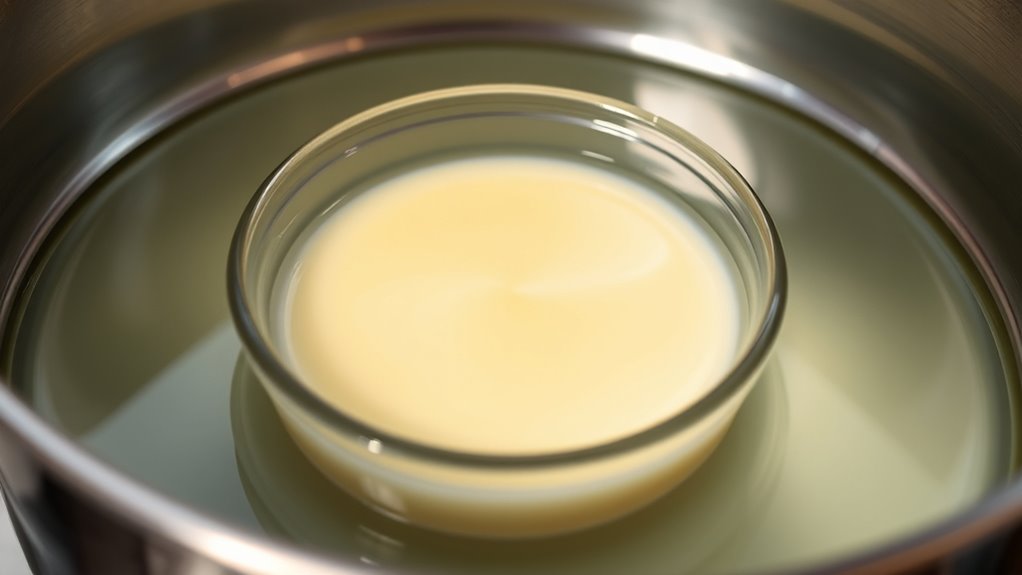 even heat prevents curdling