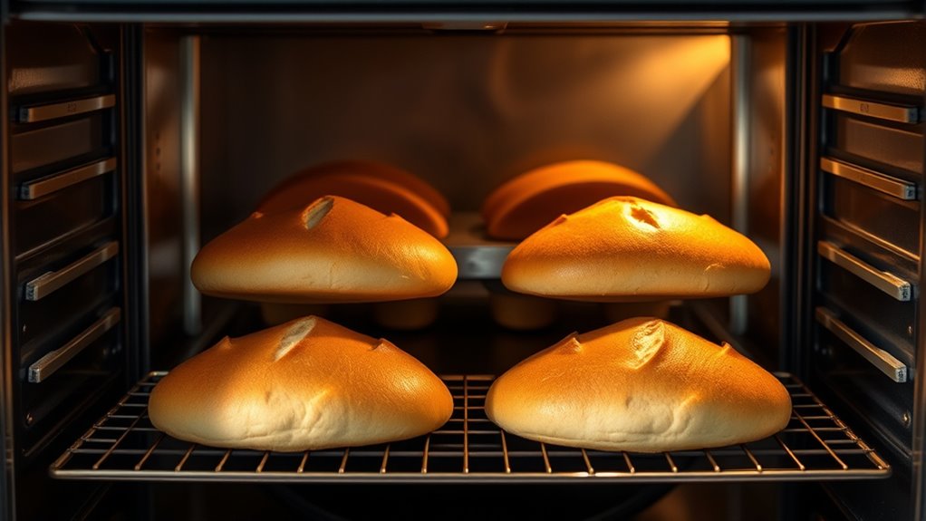 even spacing ensures even baking