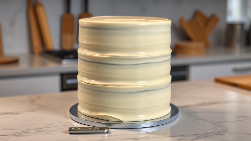 evenly leveled layers prevent leaning