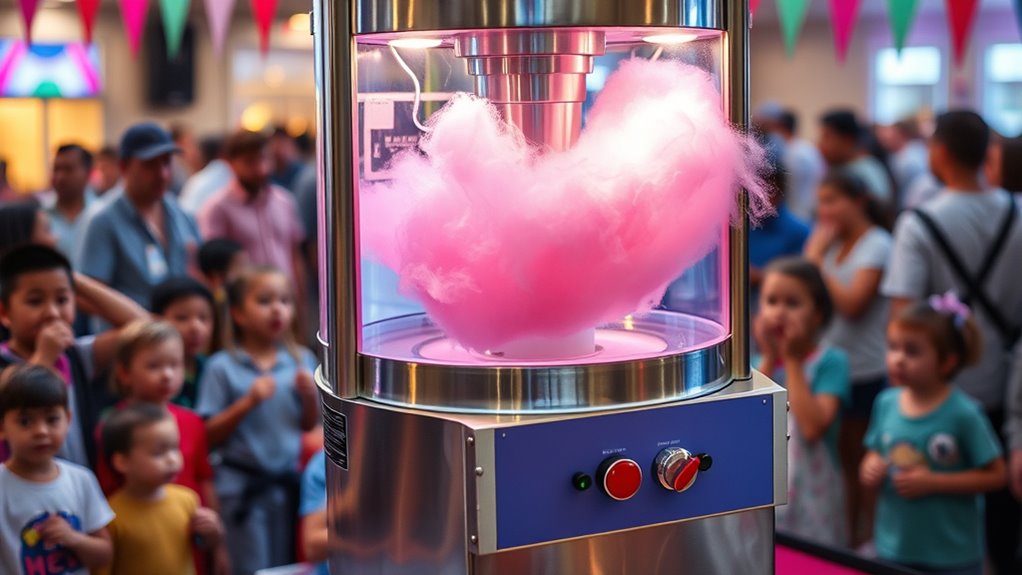 event ready cotton candy machines