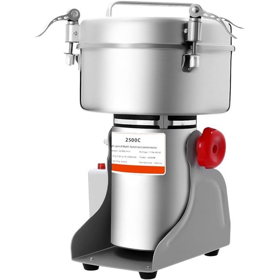 High-Speed Grain Mill for Flour and Spices