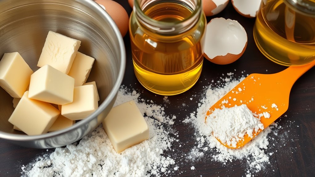 fats influence baking outcomes