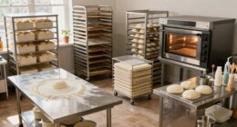 five zone bakery setup