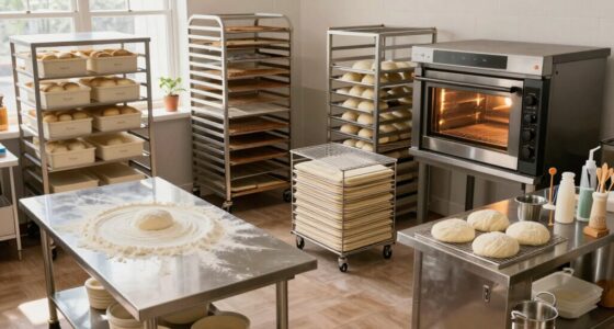 five zone bakery setup