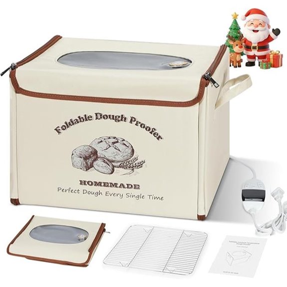 Foldable Bread Proofing Box with Temperature & Timer