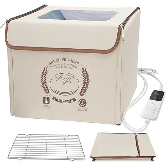 AICNLY Foldable Sourdough Proofing Box with Temp Control