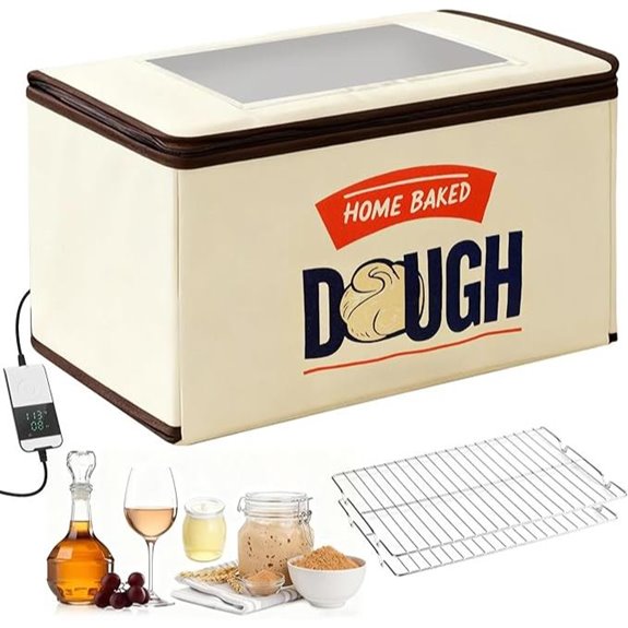 Upgraded Folding Bread Proofing Box with Temperature Control