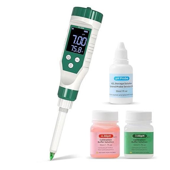 Digital pH Meter for Food and Water Testing