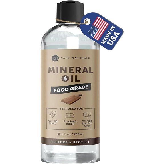 Kate Naturals Food-Grade Mineral Oil for Wood